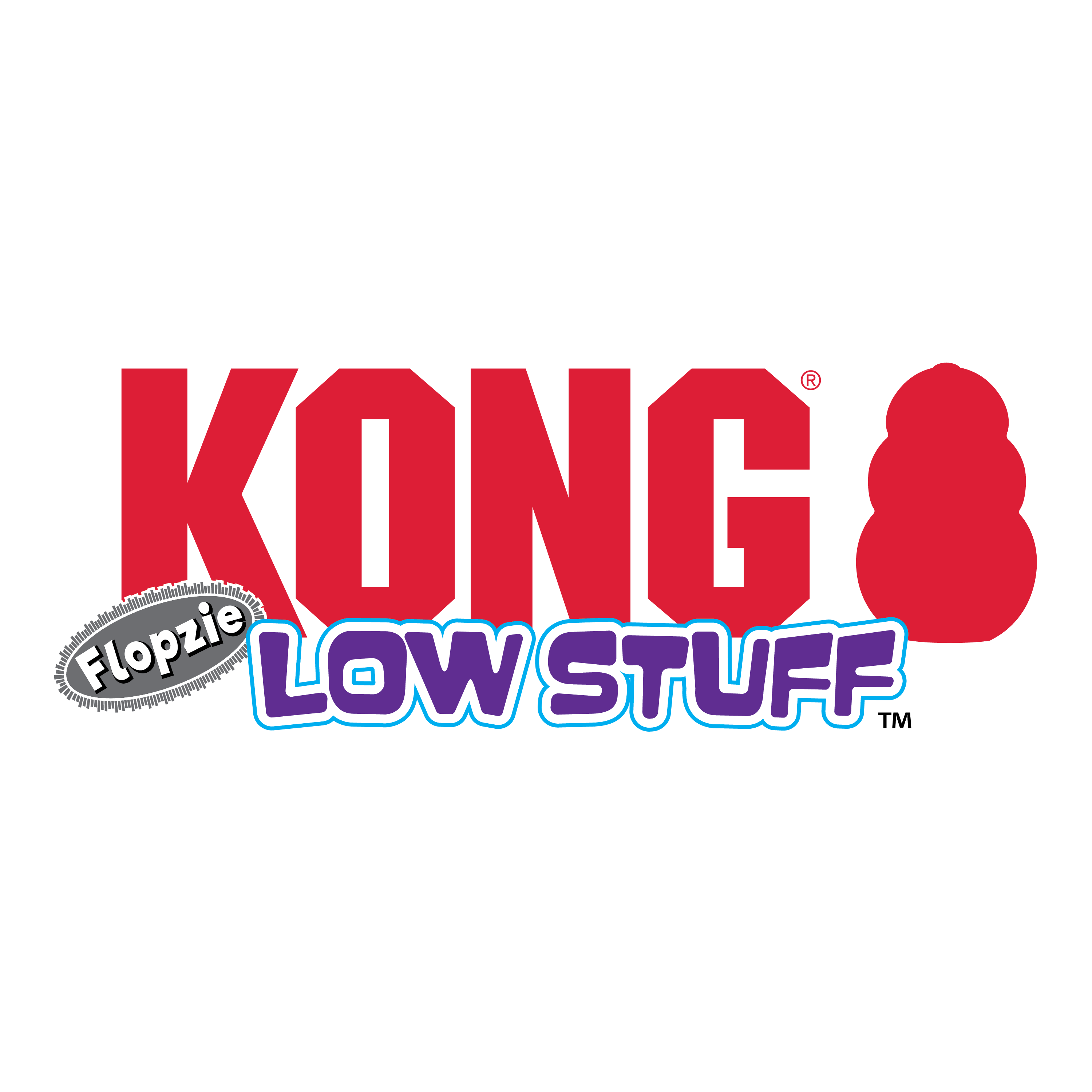Kong Low Stuff Flopzie Beaver Medium