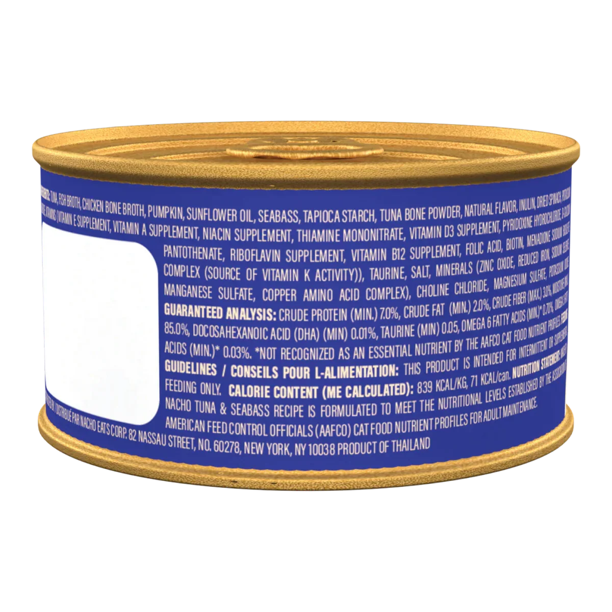Made By Nacho Flaked Tuna & Sea Bass (3oz)