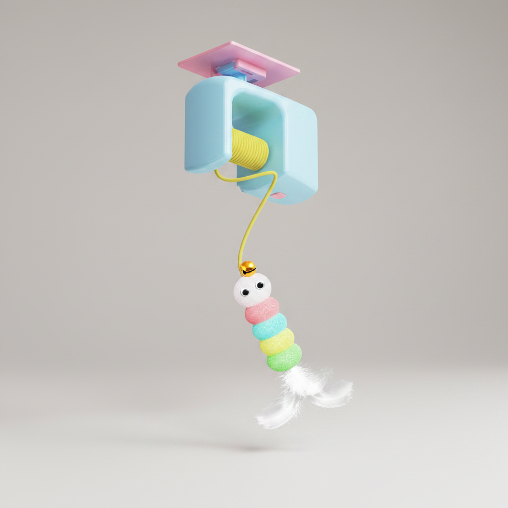 Automatic Hanging Yo-Yo Cat Teaser
