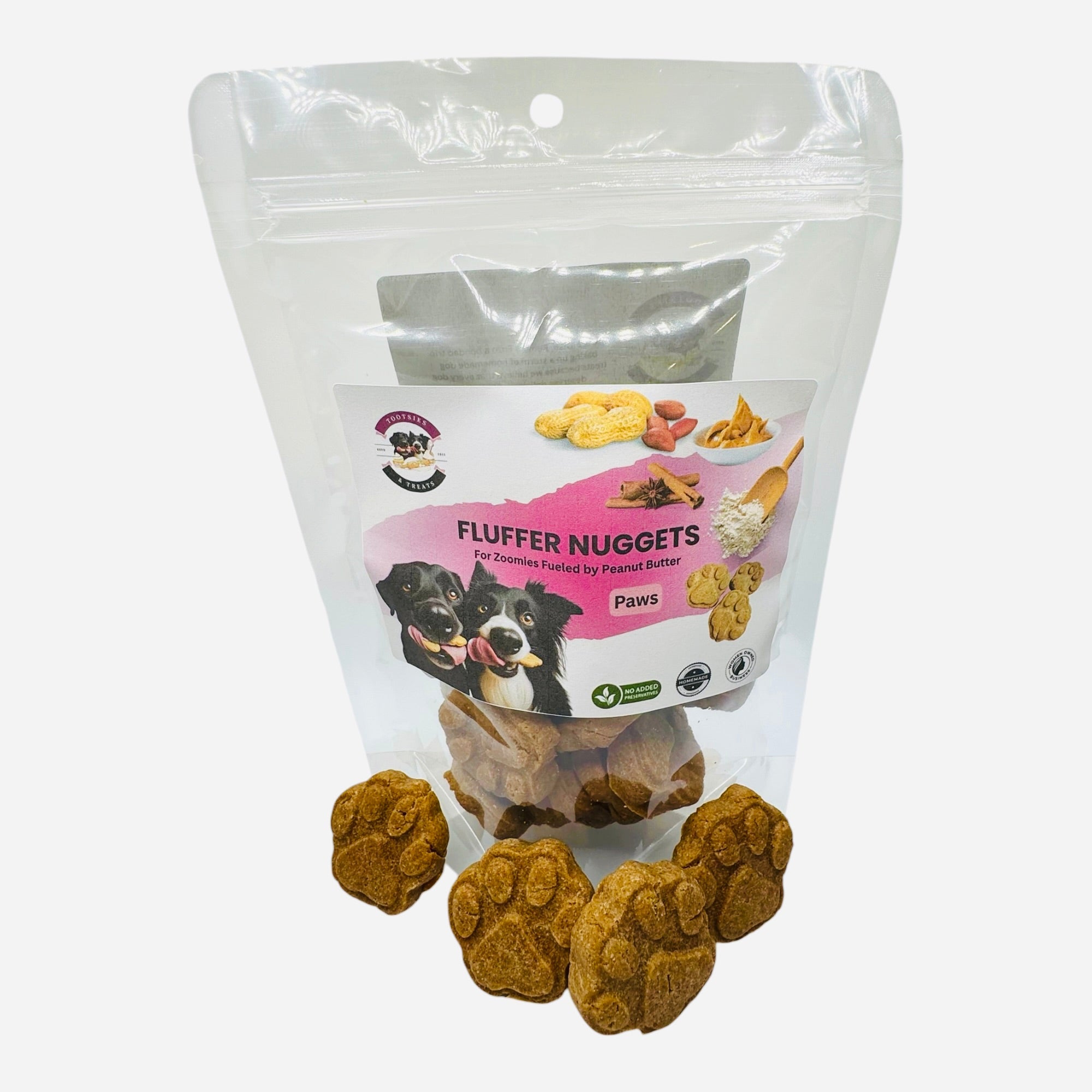 Tootsies & Treats Peanut Butter Paws (6oz)