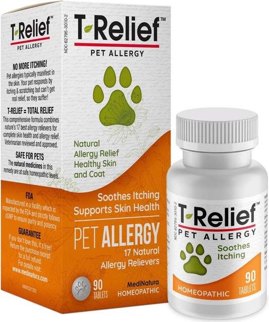Wags & Whiskers Pet Allergy Relief Tablets - 90ct Natural Support