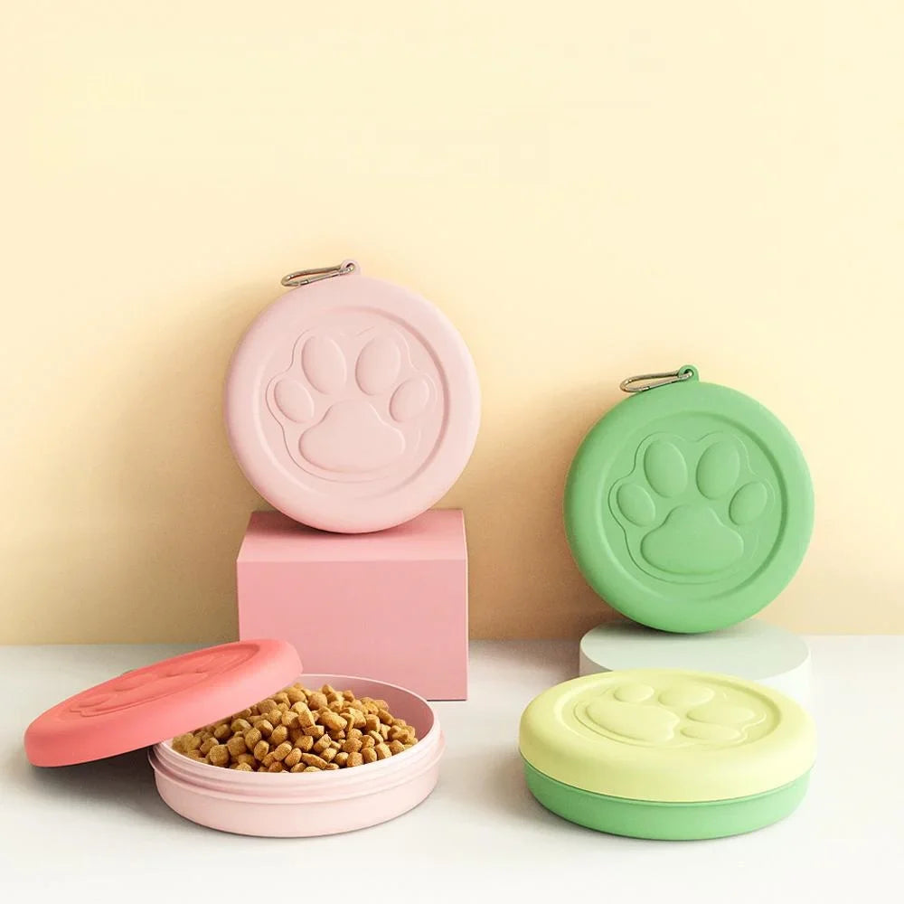 Portable 2-in-1 Pet Travel Bowl
