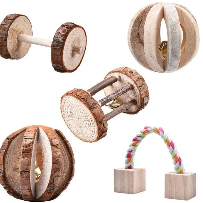 Toys for Guinea Pigs Toys for Rabbits Pets Rodent Edible Rabbit Rat Guinea Pig Hamster Toy CWJ01