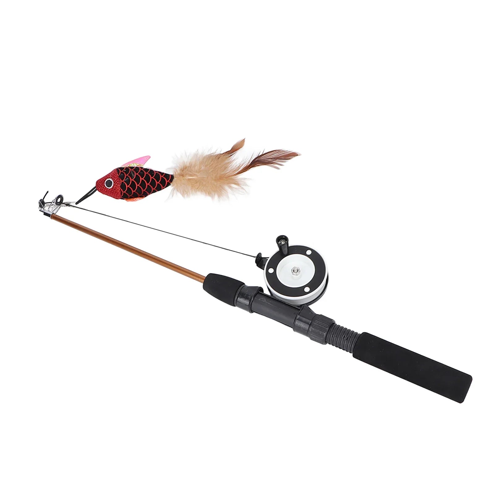 Cat  Teaser Wand  Cat Fishing Pole  Bite Resistance Multifunctional Cat  Teaser Wand  for Cats Cat