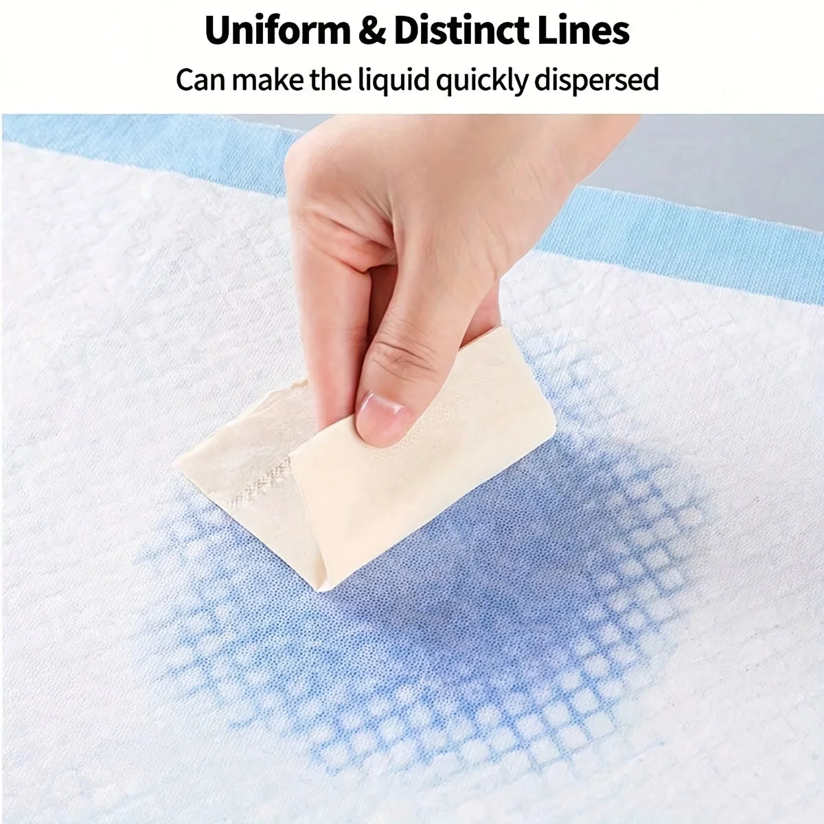 A Pet Pee Pad for Small Pets Like Rabbits, Hamsters, and Guinea Pigs, Disposable Absorbent Deodorizing Thickened Pad
