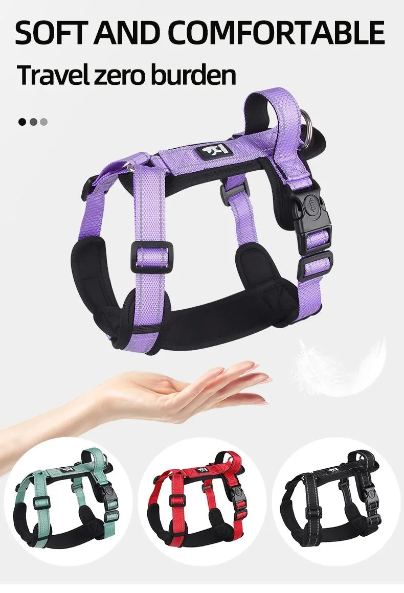 BeiYu Pet Harness With Leash Vest For Dogs
