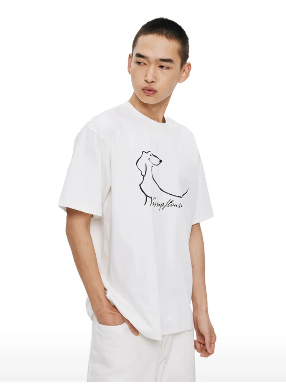 Funny Dachshund T shirt 100 Cotton Oversized Tee Men Women Couple Matching Summer Streetwear Casual Unisex Round Neck Top