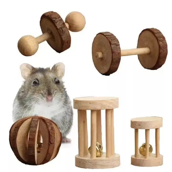 Toys for Guinea Pigs Toys for Rabbits Pets Rodent Edible Rabbit Rat Guinea Pig Hamster Toy CWJ01