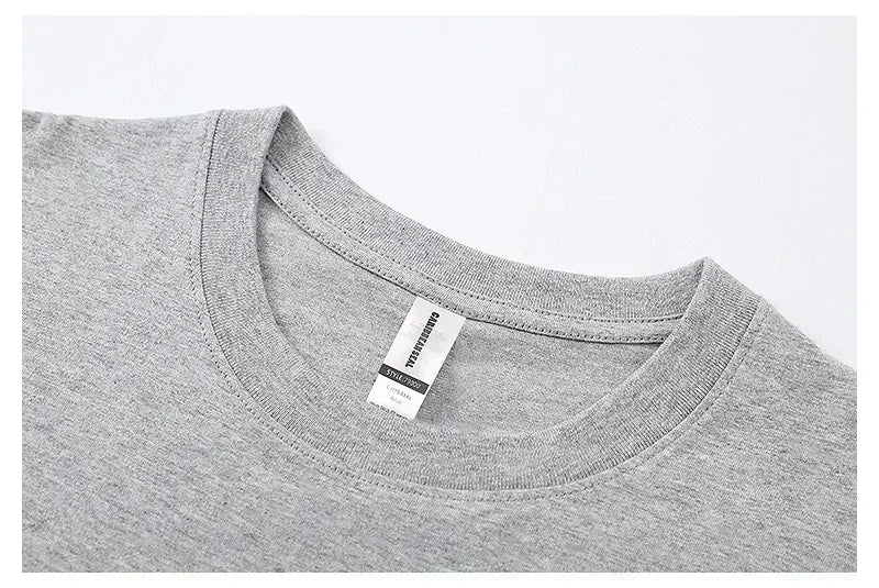 The Dog Friend Printed Modern Minimalist 100% Cotton T-Shirt, Lightweight Round Neck Short Sleeve Tee, Unisex Everyday Wear