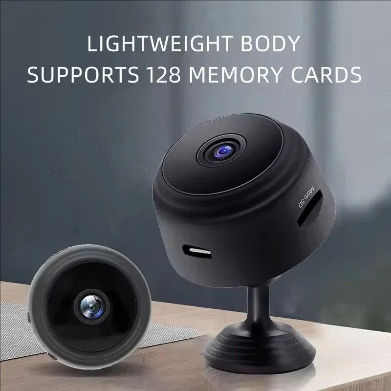 A9 WiFi Mini Security Camera – Wireless HD Baby & Pet Monitor with Motion Detection