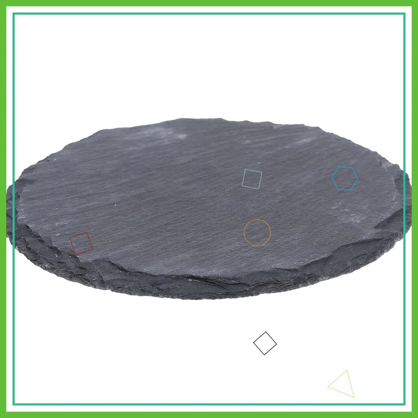 Natural Slate Reptile Basking Platform for Bearded Dragon, Lizard, Gecko Habitat Decor