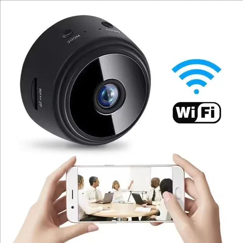 A9 WiFi Mini Security Camera – Wireless HD Baby & Pet Monitor with Motion Detection