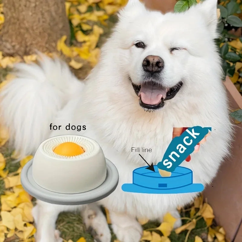 Lick Toys For Pets Interactive Cat Toys Slow Feeder Food Dispenser For Puppy Training Enrichment Cat Feeding Crate Accessory