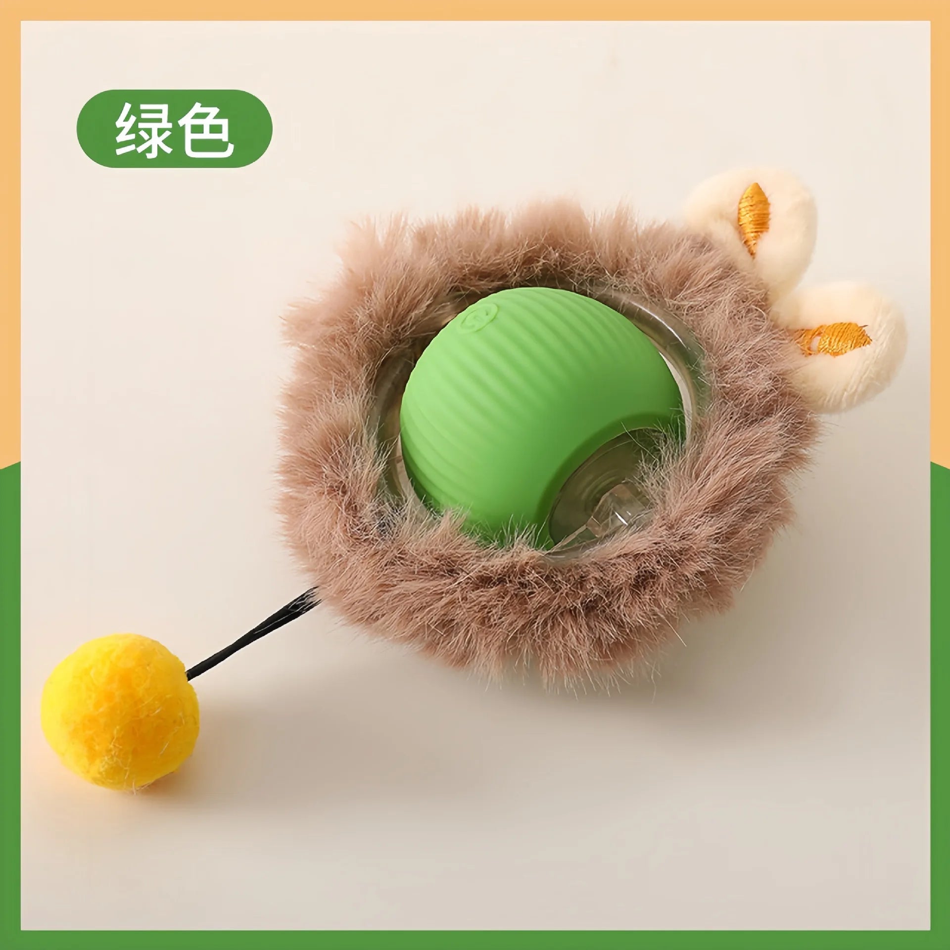 Interactive Cat Toy Ball – Super Drive Rolling Toy