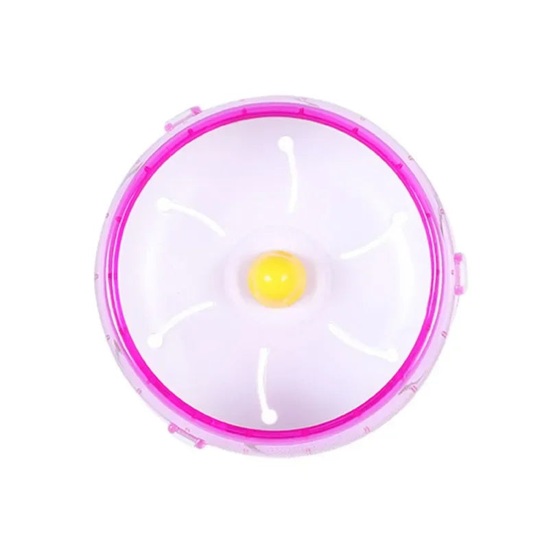 Quiet Hamster Exercise Wheel – 3 Sizes (4.7/6.1/7.3 in | 12/15.5/18.5 cm) Running Wheel for Hamsters Mice Gerbils Rats – Wide Track Cage-Mount