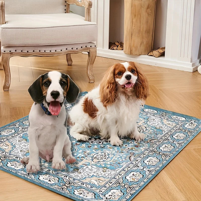 Washable Dog Pee Pads - Reusable Leak-Proof Puppy Training Pads for Floors, Crates & Sofas
