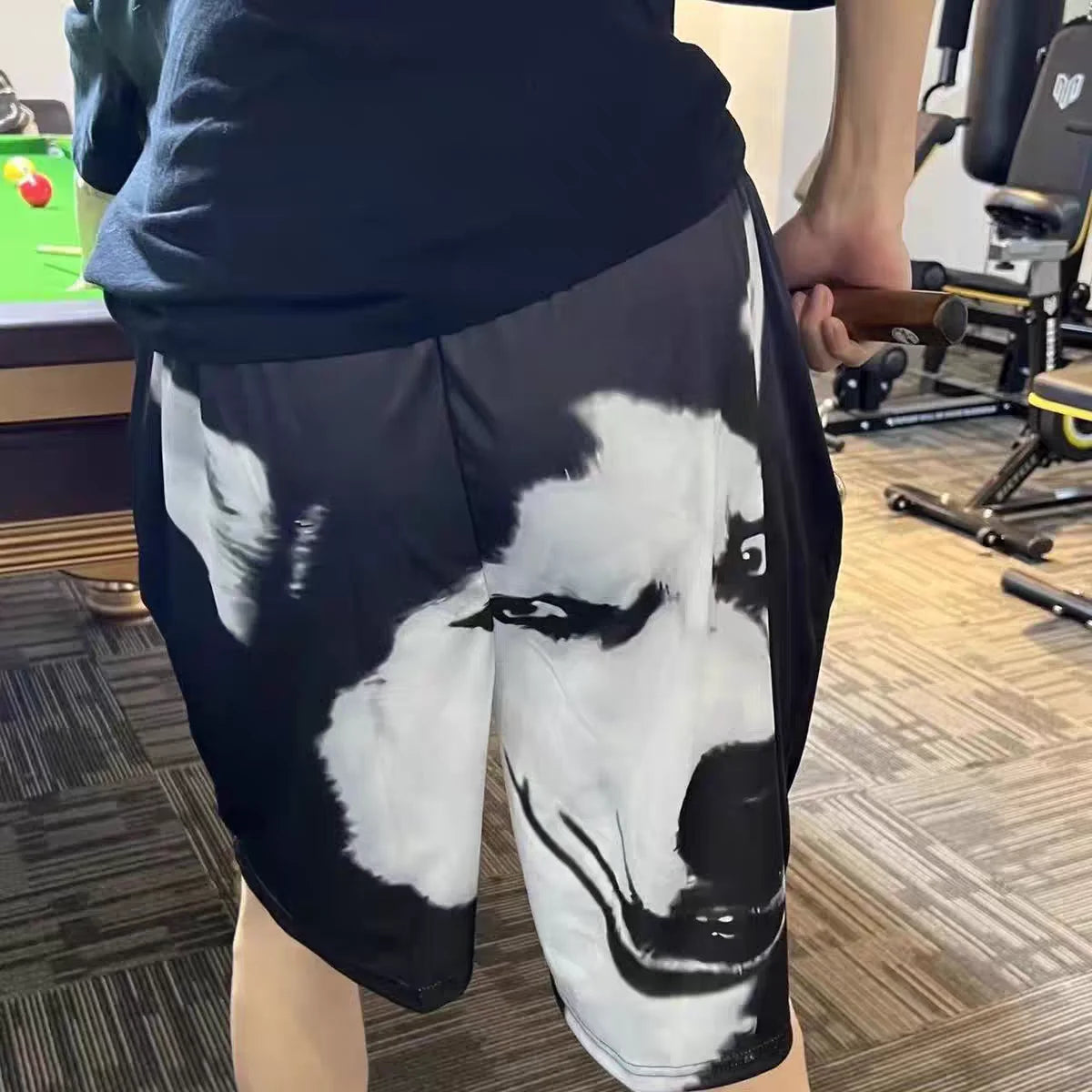 Gold Retriever Printed Shorts Men's Casual Fashion Sports Beach Pants mid Waist Loose Fit Breathable Youth Summer Leisure
