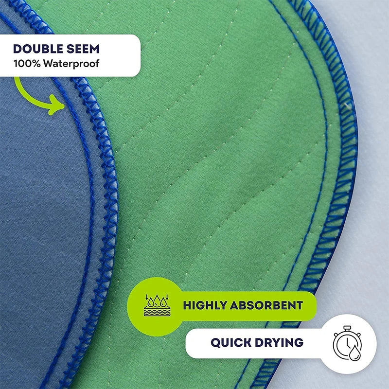 Pee Pads for Pet Extra Heavy Absorbency Washable Under Pads Quick Drying Nursing Pads Incontinence Bed Pads Reusable Washable