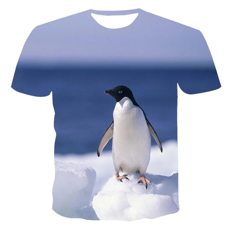 New Hamster Guinea Pig 3d Printing Men's T-shirt Girls Casual Short-sleeved Oversized Hip-hop Sports And Fitness Breathable Top