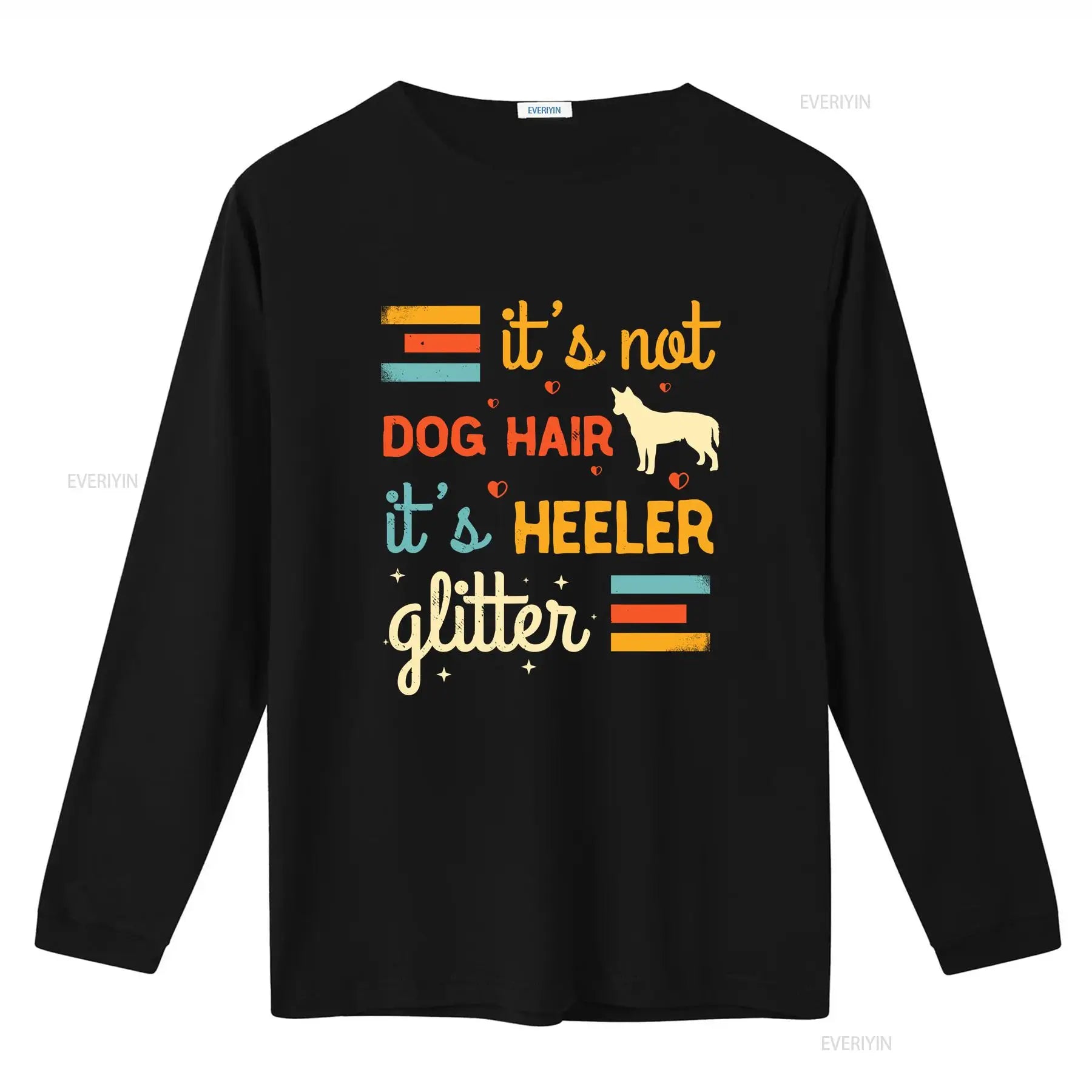 Cute Heeler Lover T Shirt Australian Cattle Dogs Pet Red Blue Mom Funny Dog Sayings vintage Washed streetwear Versatile