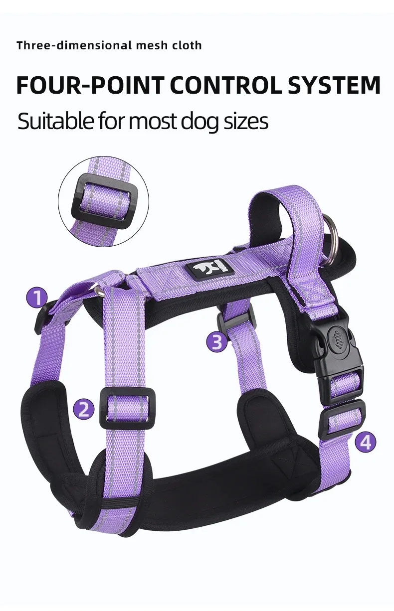 BeiYu Pet Harness With Leash Vest For Dogs