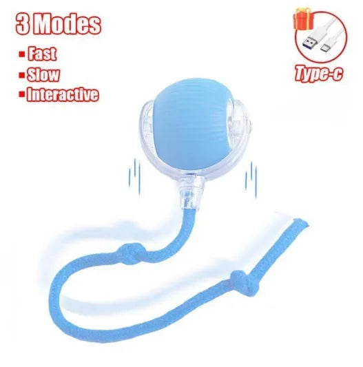 Interactive Cat Toy Ball – Super Drive Rolling Toy