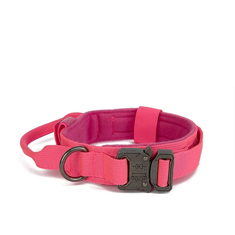 Tactical Military Dog Collar with Control Handle