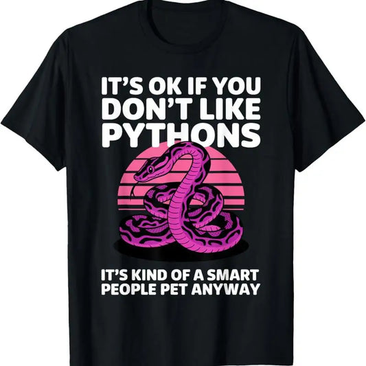Funny Ball Python Art For Snake Ball Python Lover T-Shirt