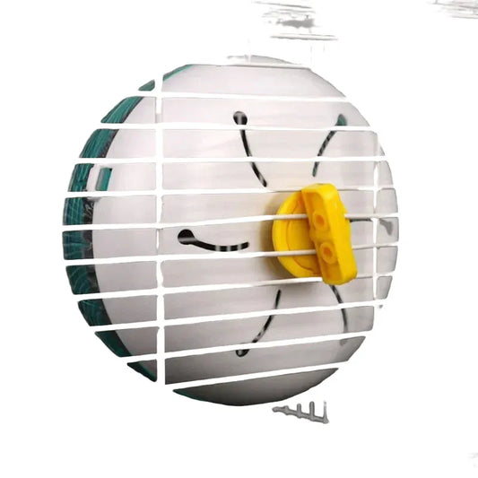 Quiet Silent Hamster Exercise Wheel - Wide Track Cage-Mount