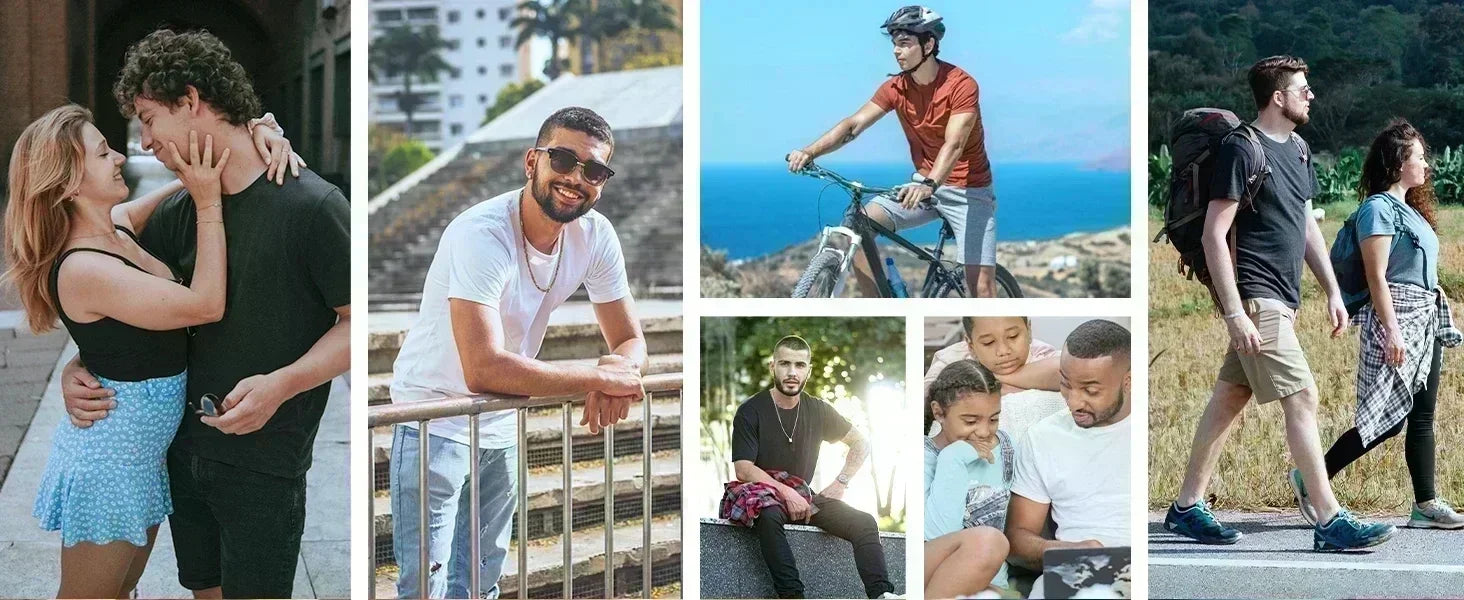 2026 Men's German Shepherd Print 100% Pure Cotton Round Neck T-shirt Casual Summer Outdoor Soft Breathable Short Sleeved Shirt