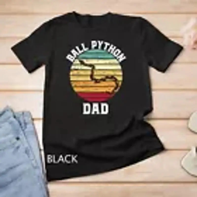 Vintage Ball Python Dad Pet Snake T Shirt Unisex T shirt
