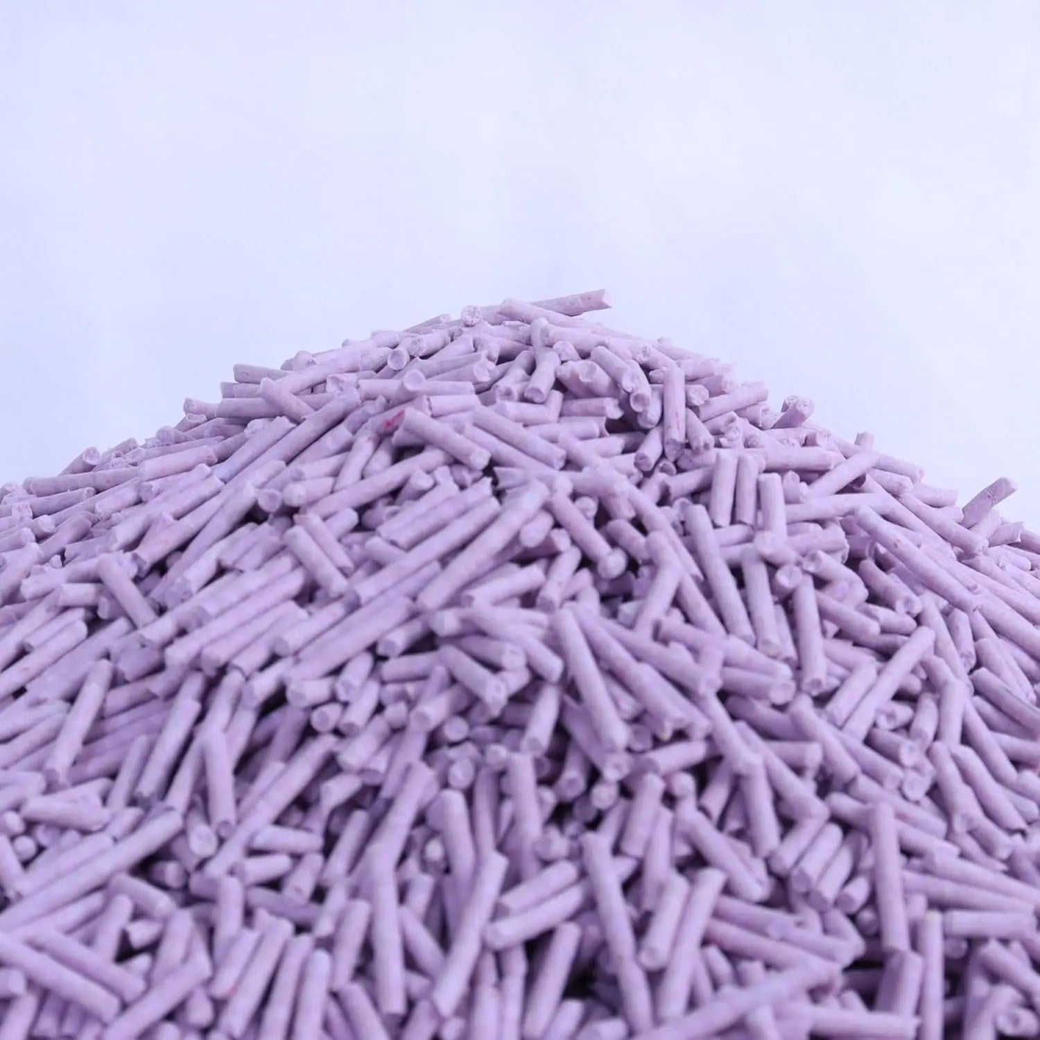 Flushable Lavender Scented Tofu Cat Litter, 5.5 Lbs Low Tracking 2mm Pellets