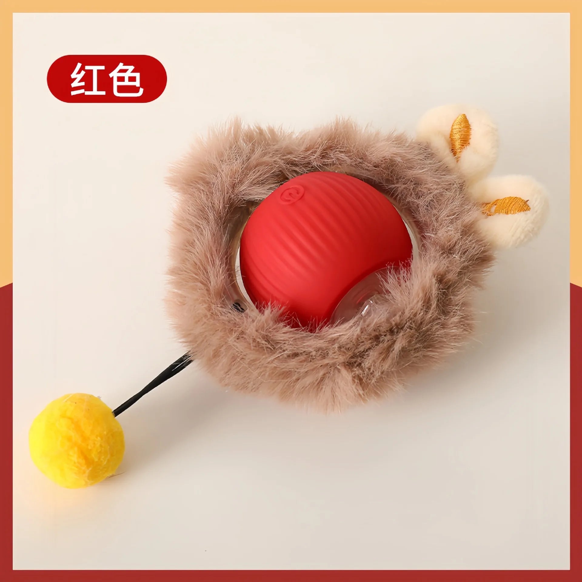 Interactive Cat Toy Ball – Super Drive Rolling Toy