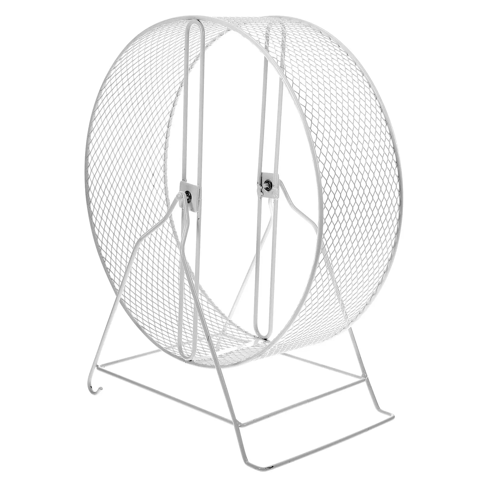 Silent Iron Hamster Exercise Wheel with Stand - Quiet Running