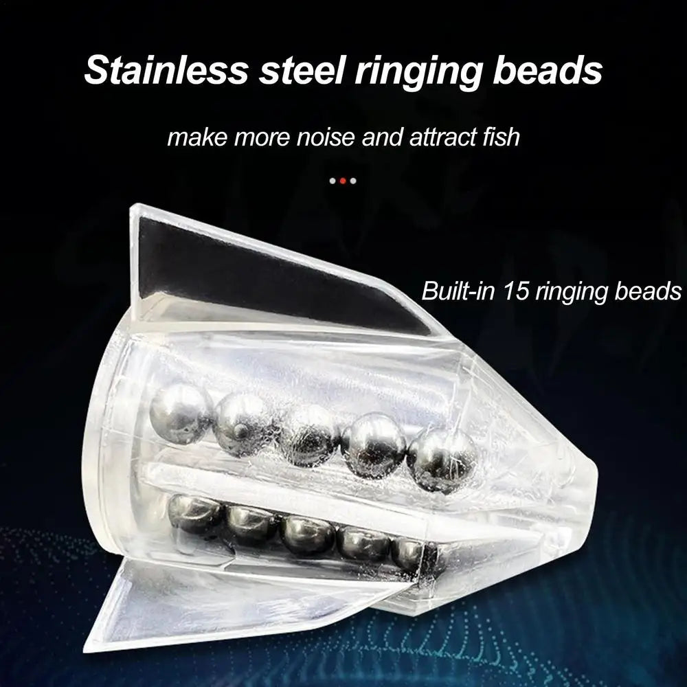 Fishing Rattle Inserts Catfish Rig Fishing Attractants Portable Rattle Sea Fishing Accessory For Catfishing Walleye Muskie Pike