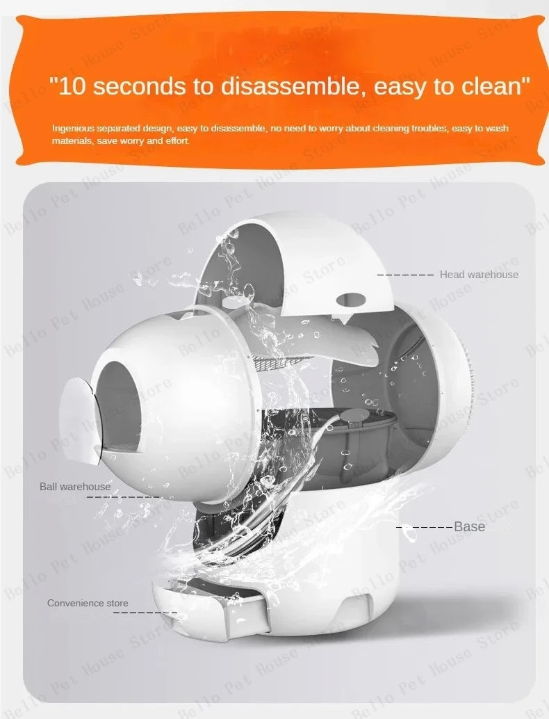 Electric Cat Toilet Extra Large Intelligent Cat Litter Box Fully Enclosed Poop Shovel Fully Automatic Cat Litter Box Low Noise