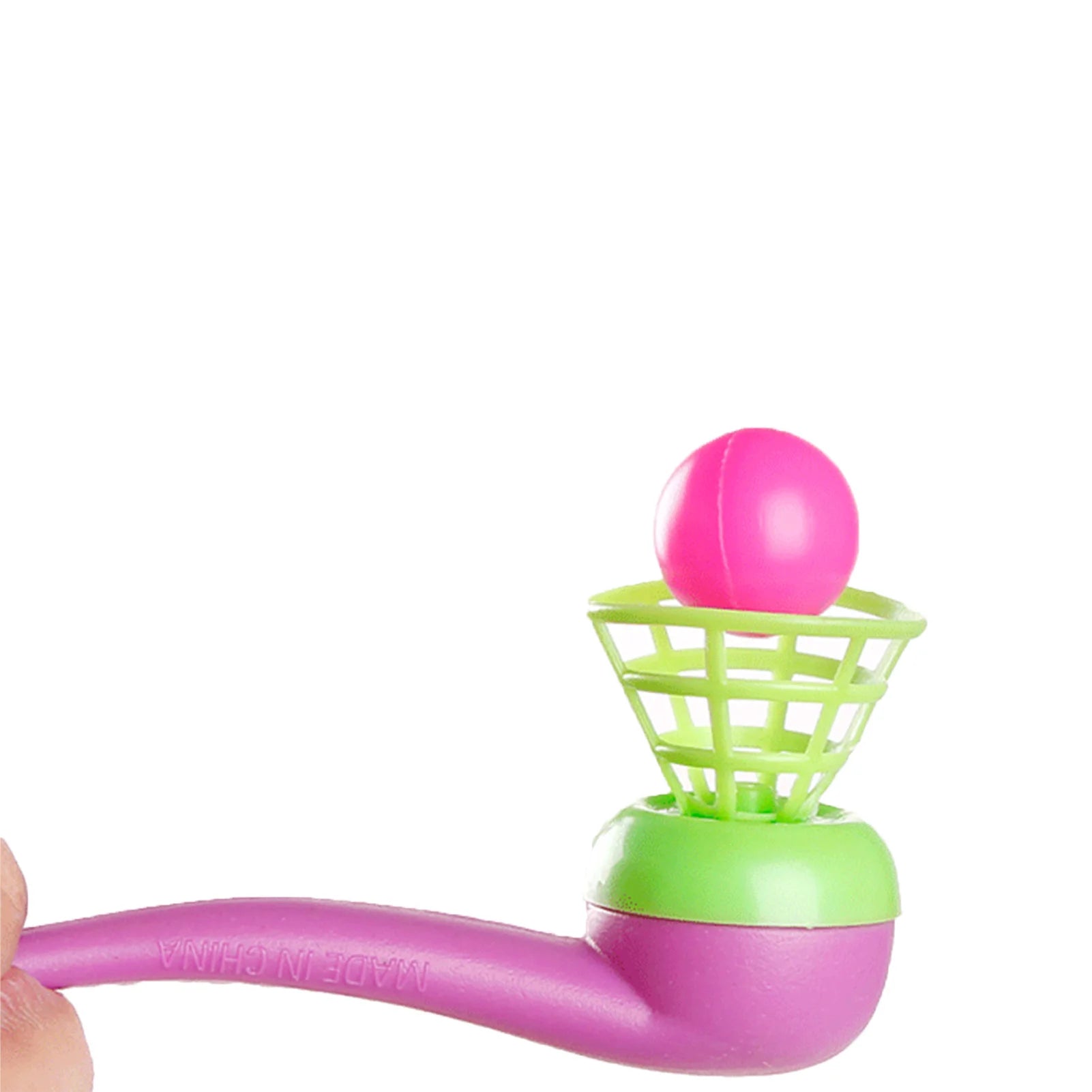 Montessori Toys Suspended Blow Pipe Blow Ball Rod Toy Board Game Children Toys Plastic Pipe Balls Toy Educational Toys For Kids