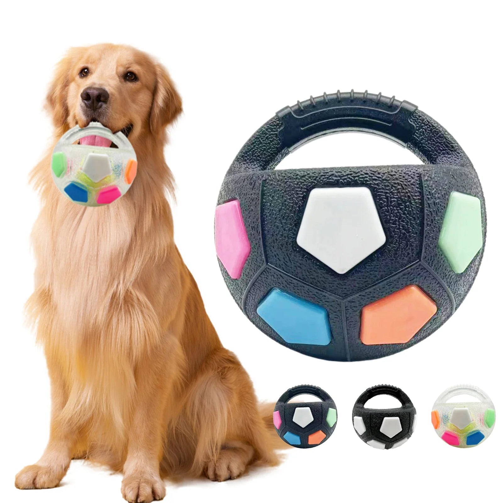 Premium Ultradurable Football Tennis Ball Shaped Dog Toys