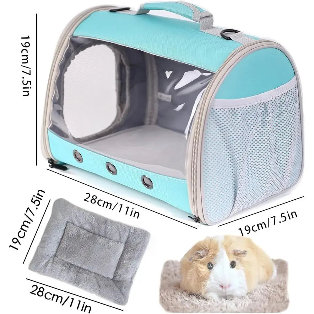 Bearded Dragon Travel Carrier Backpack,Lizard Backpack Carrier,Space sule Clear Bubble Window Astronaut Reptile Carrier Backpack
