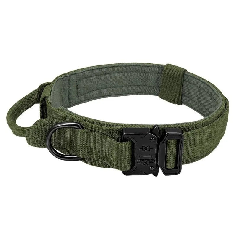 Tactical Military Dog Collar with Control Handle