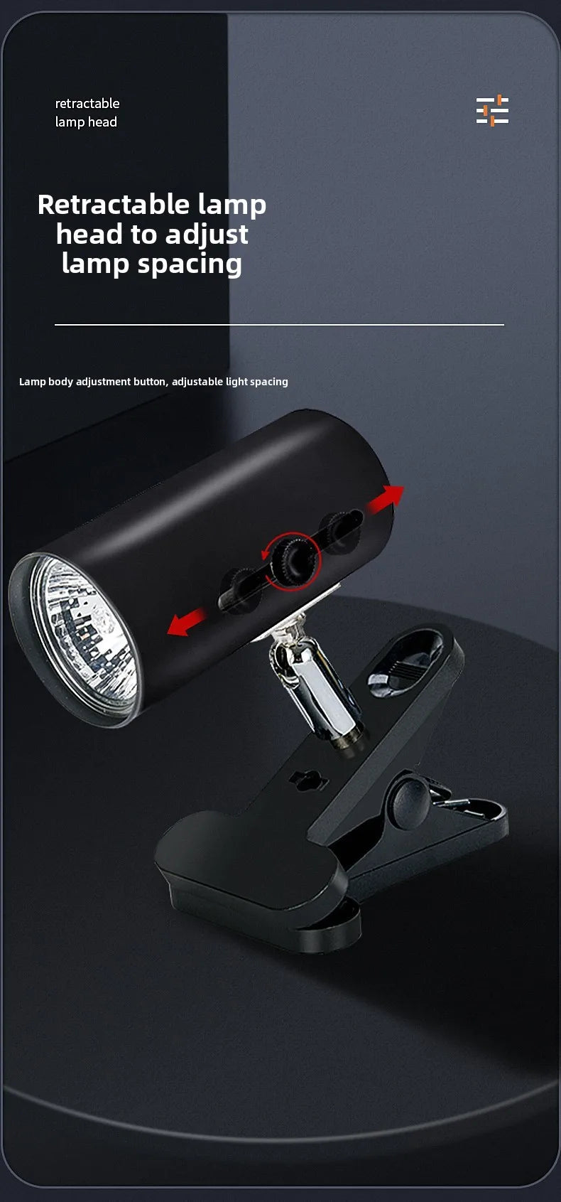 Reptile UVB Heating & Basking Light, Terrarium Insulation Lamp with Sterilization, Aquarium Sunlight Bulb for Reptile Tank