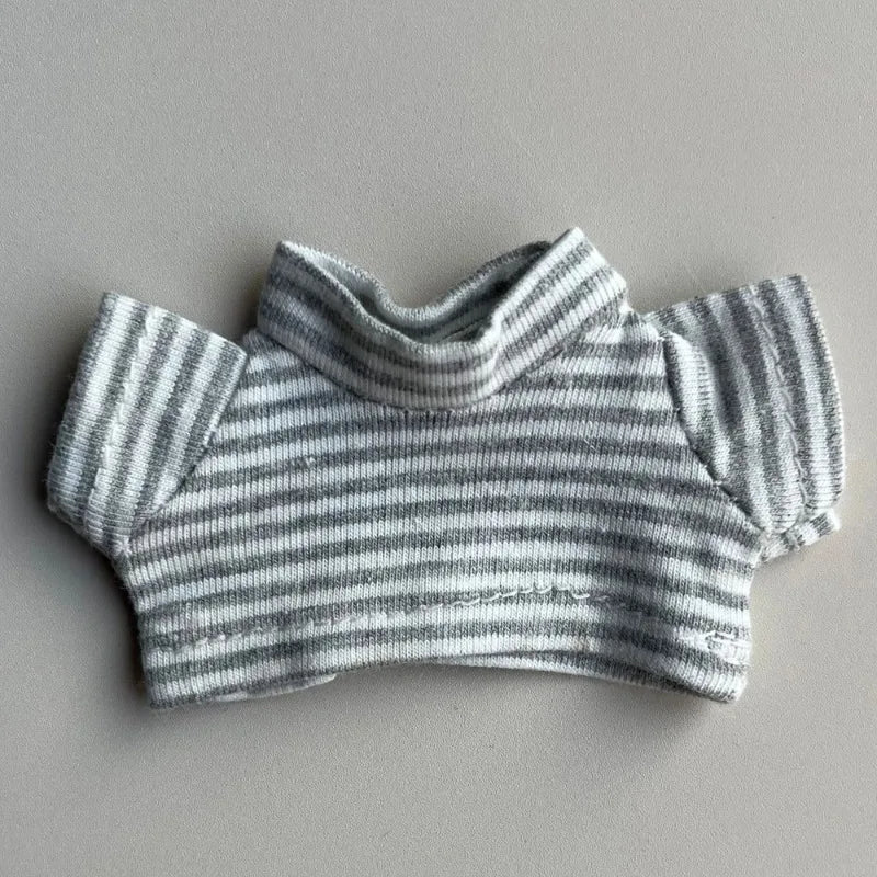 Guinea Pig Clothes Striped Small Pets T-shirt Soft Breathable Elastic Shirt for 5.9-inch Hamster Chinchilla Anti-shedding Outfit