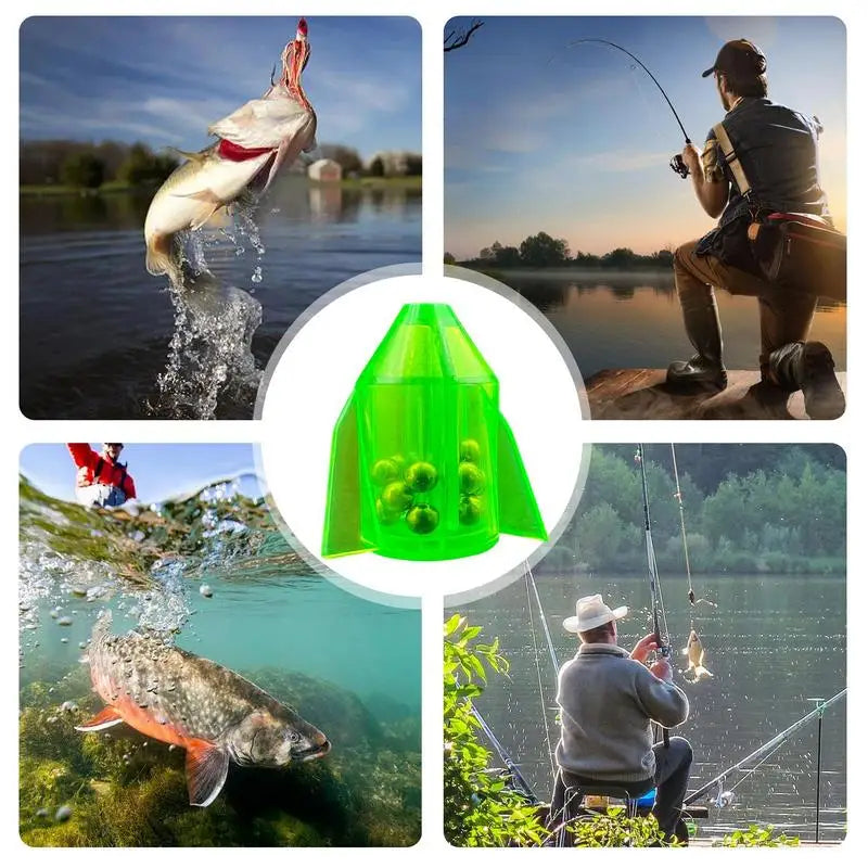Fishing Rattle Inserts Catfish Rig Fishing Attractants Portable Rattle Sea Fishing Accessory For Catfishing Walleye Muskie Pike