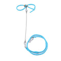 Adjustable Small Pet Harness and Leash for Hamster, Rat, Mouse, Nylon with Bell and Breakaway Safety