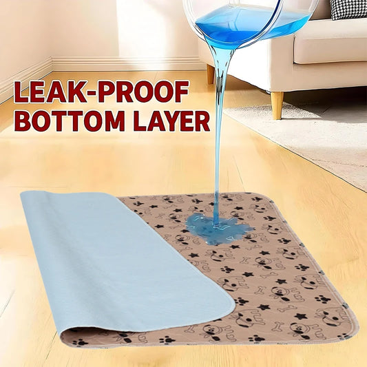 **1PC Puppy Pads With Pheromones Washable PuppyPad Pee Pads Ultra-Durable 4-Layer Leak-Proof Training Mats With Non-Slip Bottom