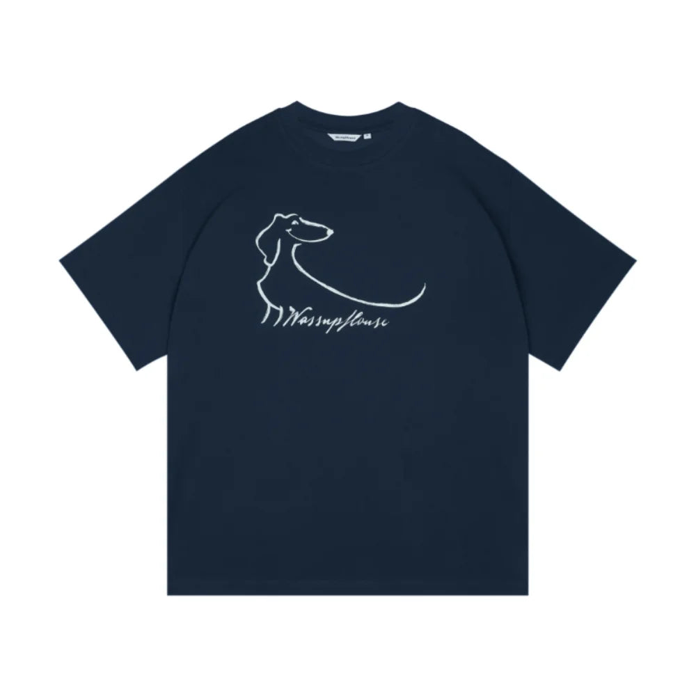 Funny Dachshund T shirt 100 Cotton Oversized Tee Men Women Couple Matching Summer Streetwear Casual Unisex Round Neck Top