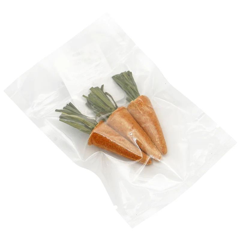3pcs/6pcs Small Animal Rabbit Chew Toys For Bunny Hamster Treat Chew Toy Tooth Cleaning Molar Grinding Toys Natural Nutrient Toy