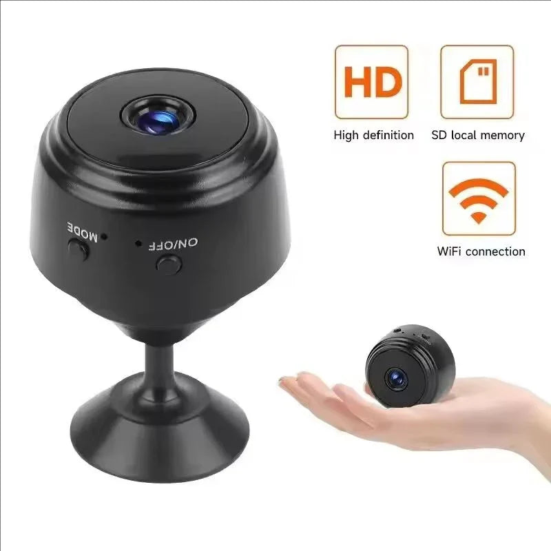 A9 WiFi Mini Security Camera – Wireless HD Baby & Pet Monitor with Motion Detection