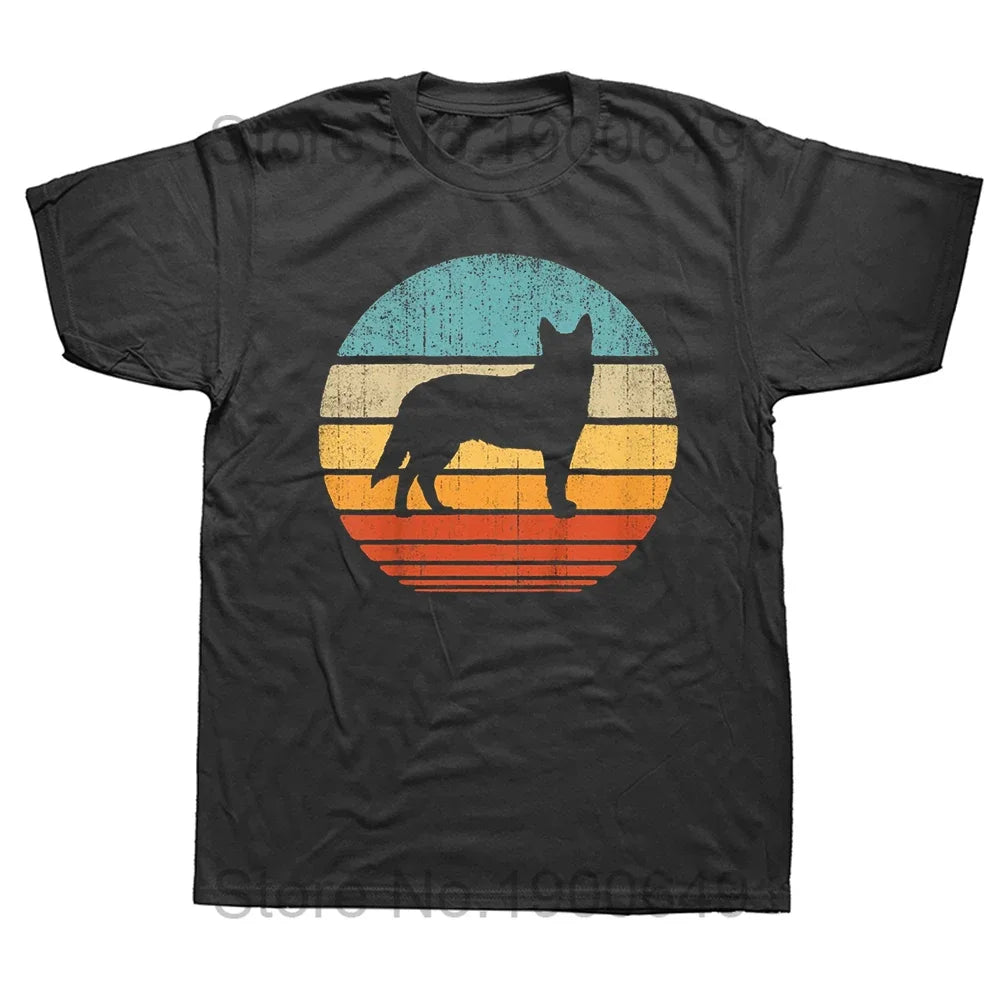 Funny Blue Heeler I Herd You Australian Cattle Dog T Shirts Summer Graphic Cotton Streetwear Short Sleeve Birthday Gifts T-shirt