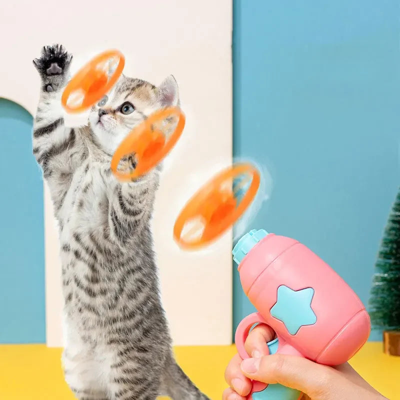 Cat Toys Interactive and Interesting Pet Puzzle Toys Cat Dog Windmill Kitty Toys Indoor Training Play Pet Accessories
